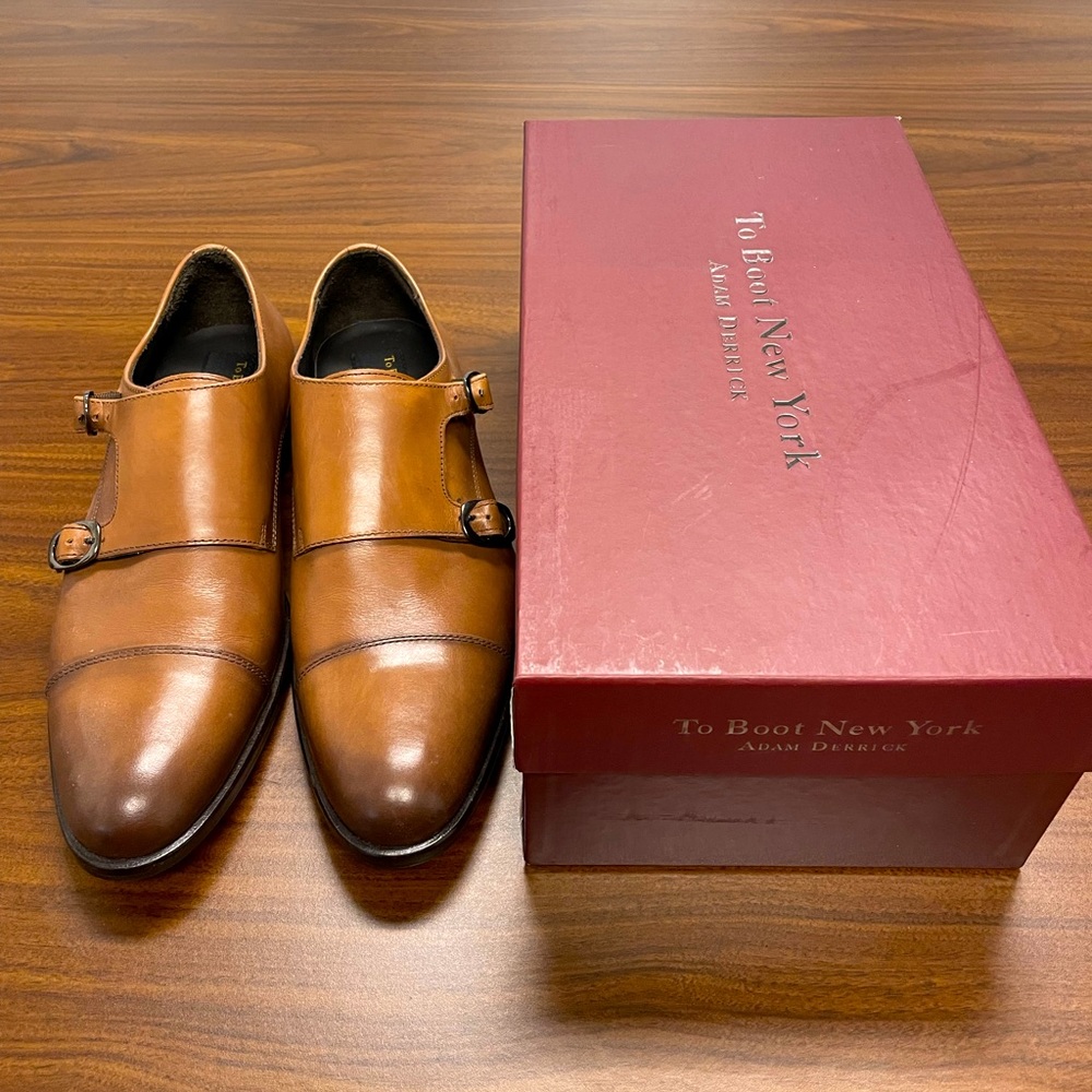 To Boot New York loafers monk strap brand new size 9M